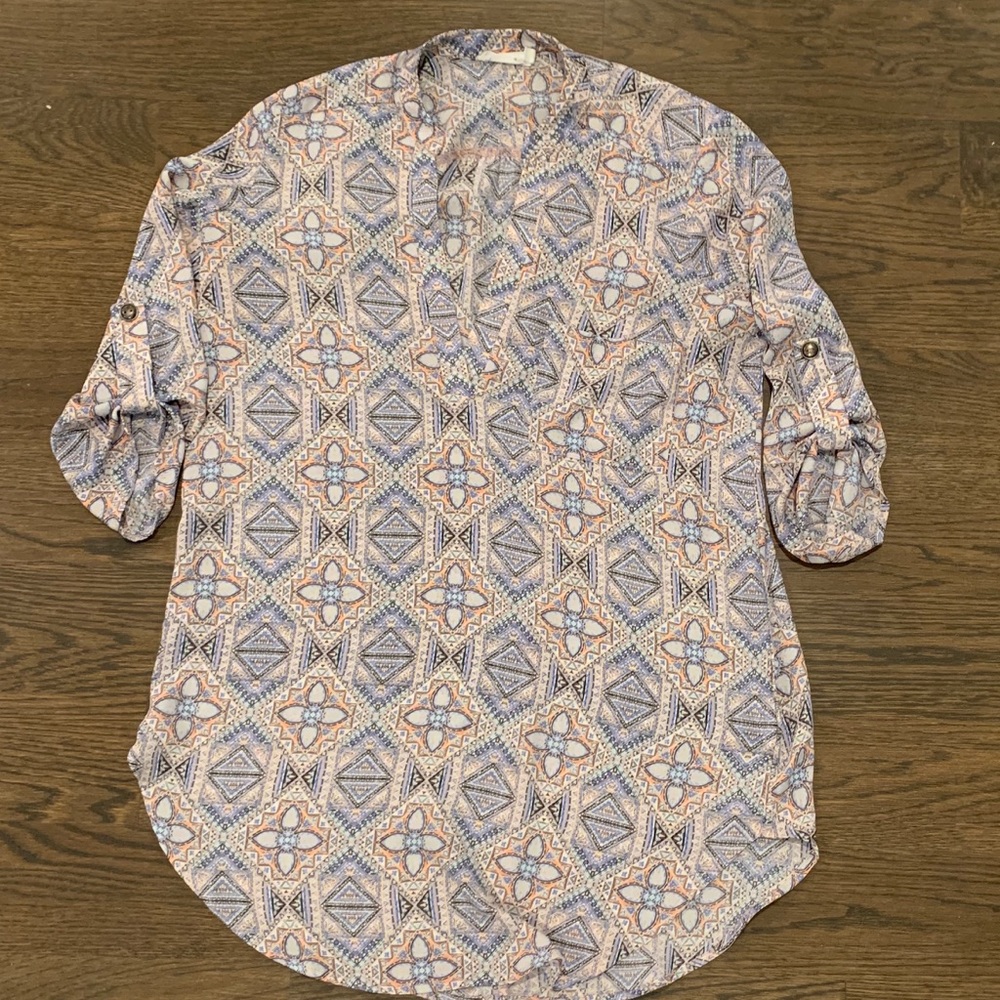 Lush Perfect Henley tunic